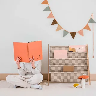 Boekenkast van 3 Sprouts in Beige, 62 × 61 mm – productfoto 3 van 5