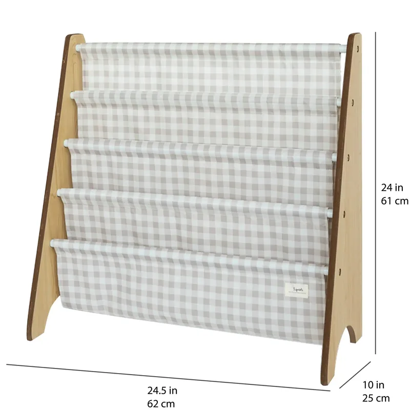 Bücherregal från 3 Sprouts i Beige, 62 × 61 mm – produktbild 1 av 2
