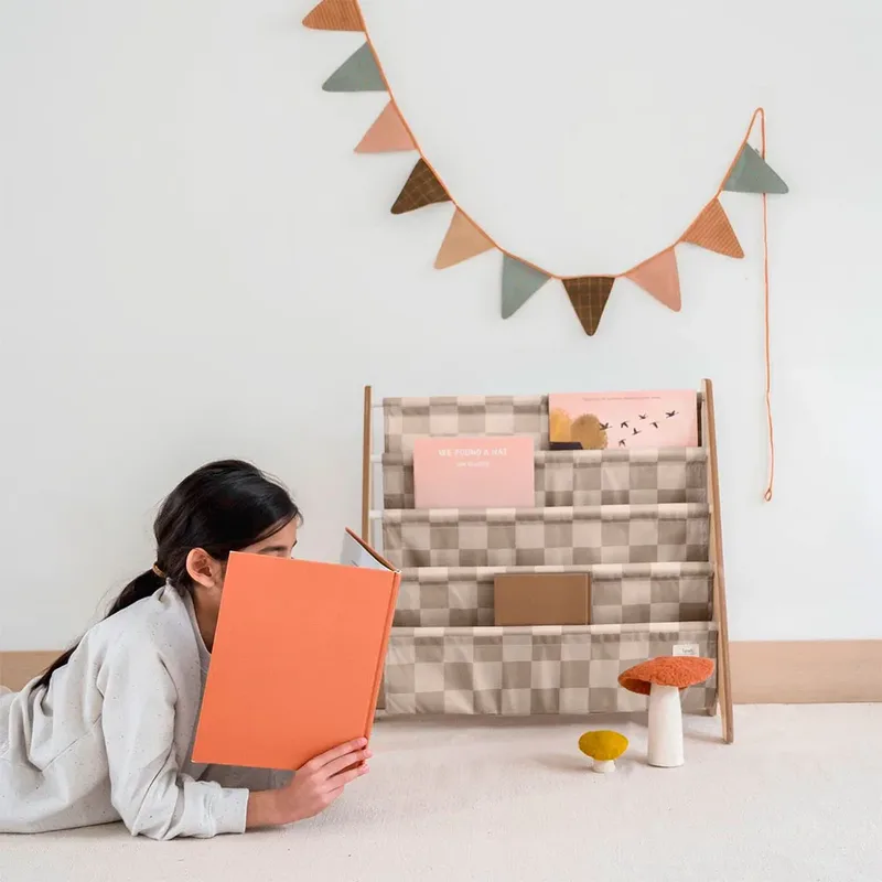 Boekenkast van 3 Sprouts in Beige, 62 × 61 mm – productfoto 4 van 5