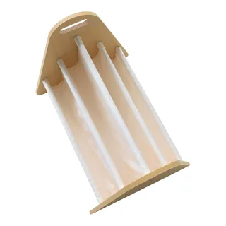 Bücherregal doppelseitig van 3 Sprouts in Wit, Beige, 45 × 35 mm – productfoto 1 van 3
