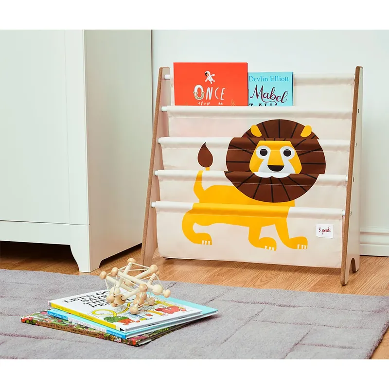 Boekenkast van 3 Sprouts in Geel, 23 × 63 × 60 mm – productfoto 3 van 3