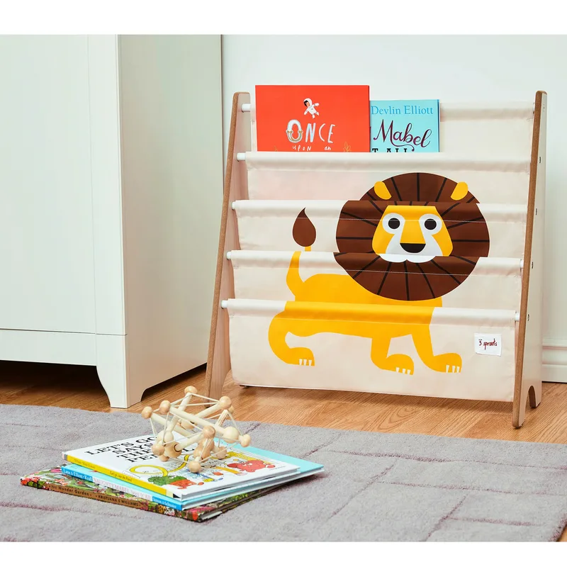 Boekenkast van 3 Sprouts in Geel, 23 × 63 × 60 mm – productfoto 1 van 3
