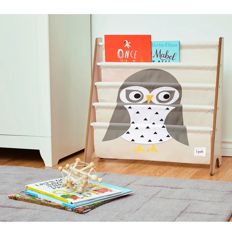 Bücherregal van 3 Sprouts in Grijs, 63 × 60 mm – productfoto