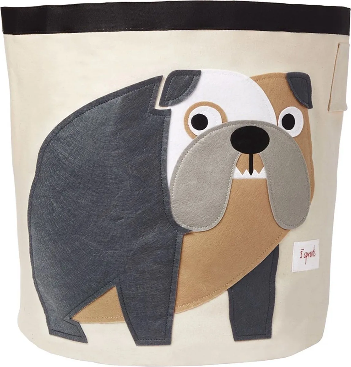 Opbergmand - Bull Dog från 3 Sprouts i Print – produktbild