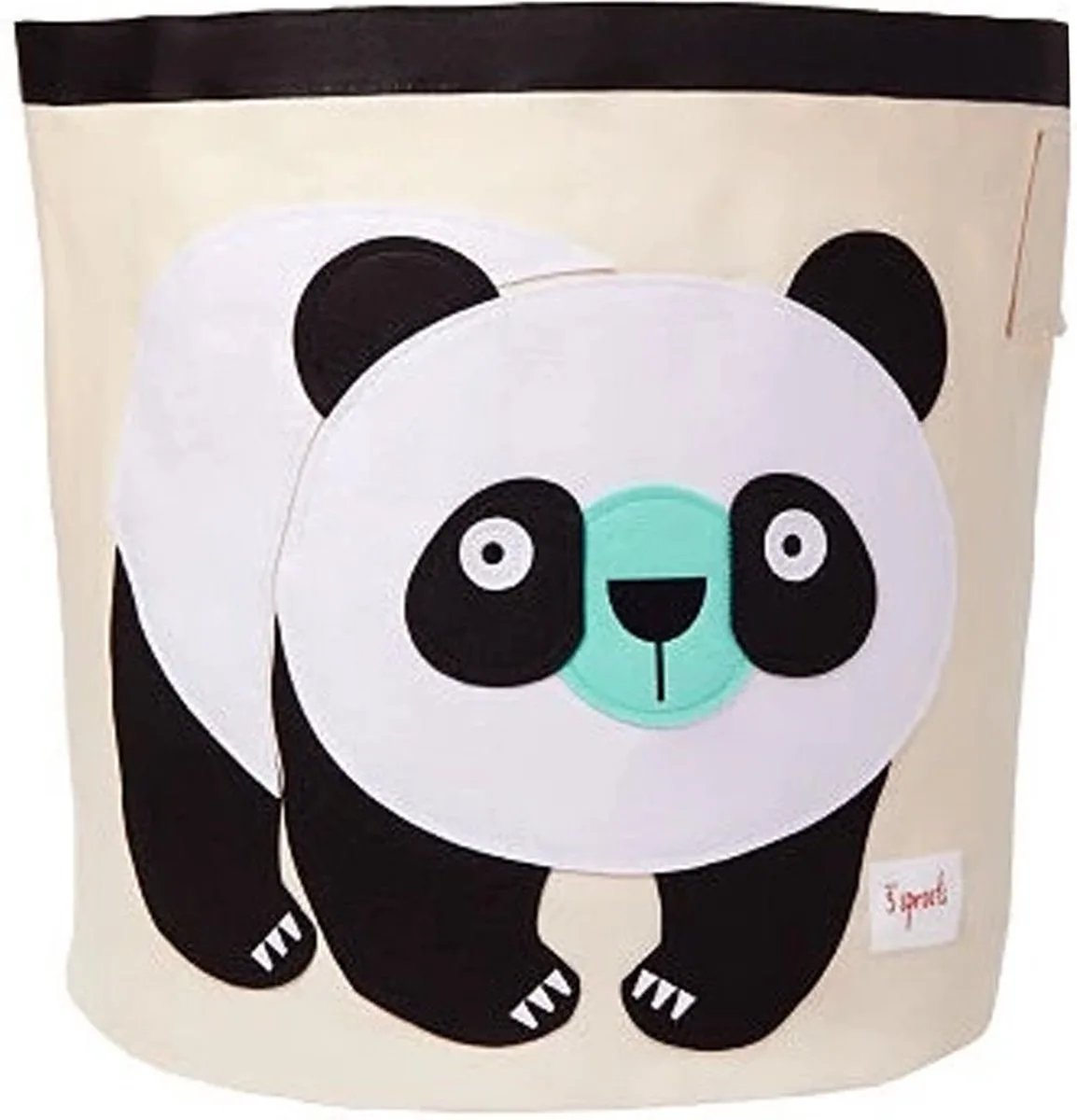 Opbergmand - Panda de 3 Sprouts en Noir, Blanc – photo produit