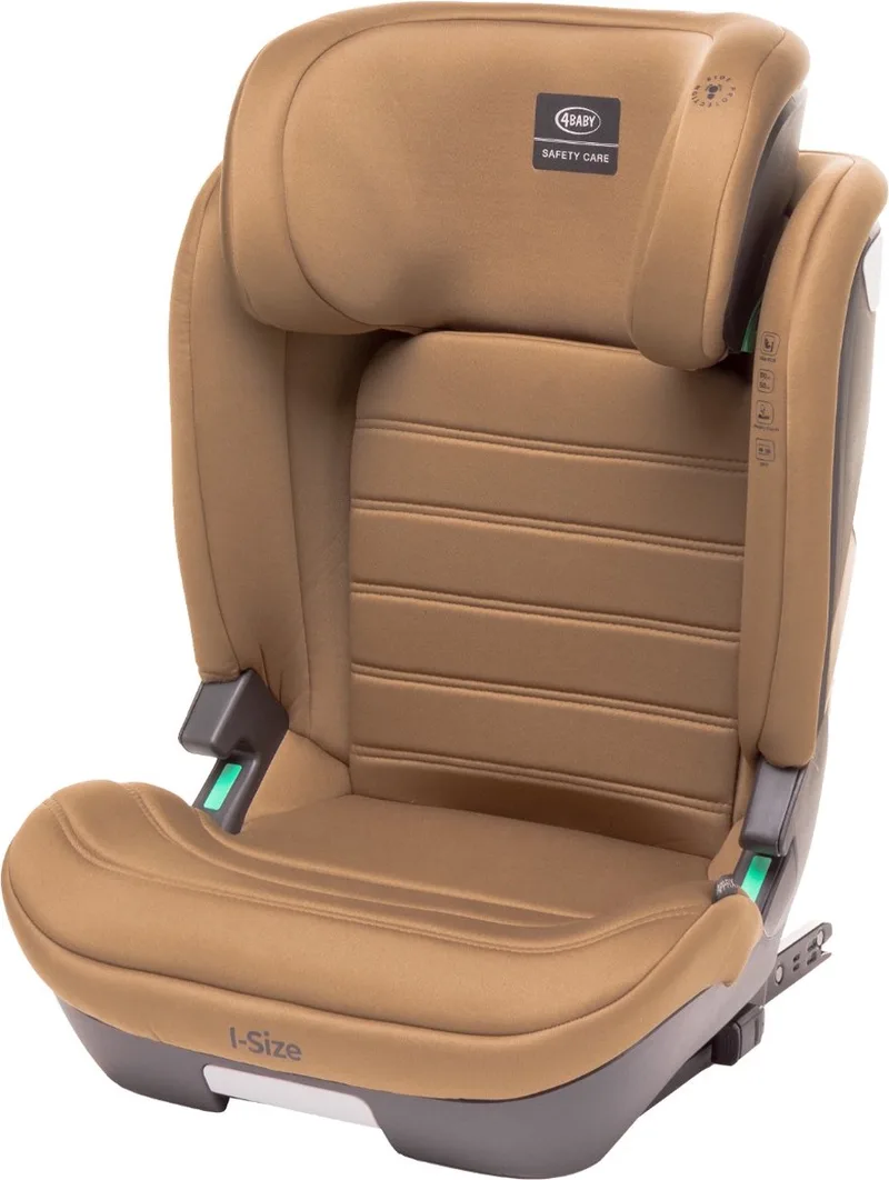 App-Fix Mokka 100-150 cm i-Size Autostoel från 4Baby i Mokka bruin – produktbild