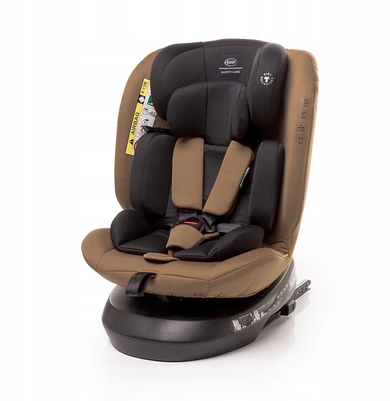 Baby Matt-Fix Autostoel 360° Draaibaar 40-150cm van 4Baby in Mokka – productfoto