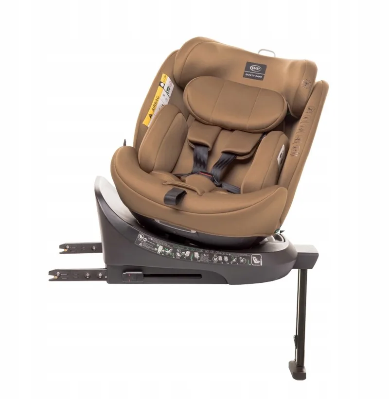 Enzo-Fix Autostoel 40-150 cm I-Size Draaibaar van 4Baby in Navy Mokka – productfoto