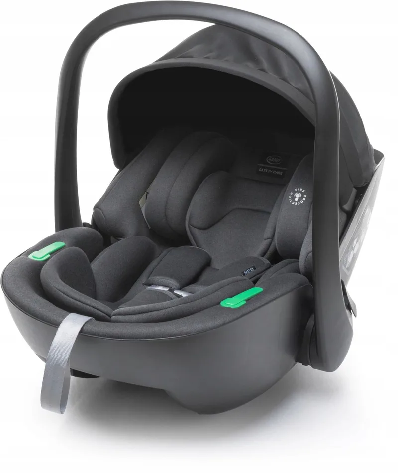 NEO I-SIZE baby-autostoel 40-87cm, RWF, 0-13kg van 4Baby in Grafit – productfoto