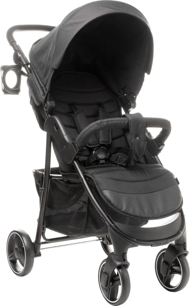 Rapid XXIV Black Wandelwagen van 4Baby in Zwart – productfoto