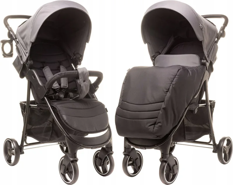 Rapid XXIV Graphite Wandelwagen by 4Baby in Zwart, grijs – product photo