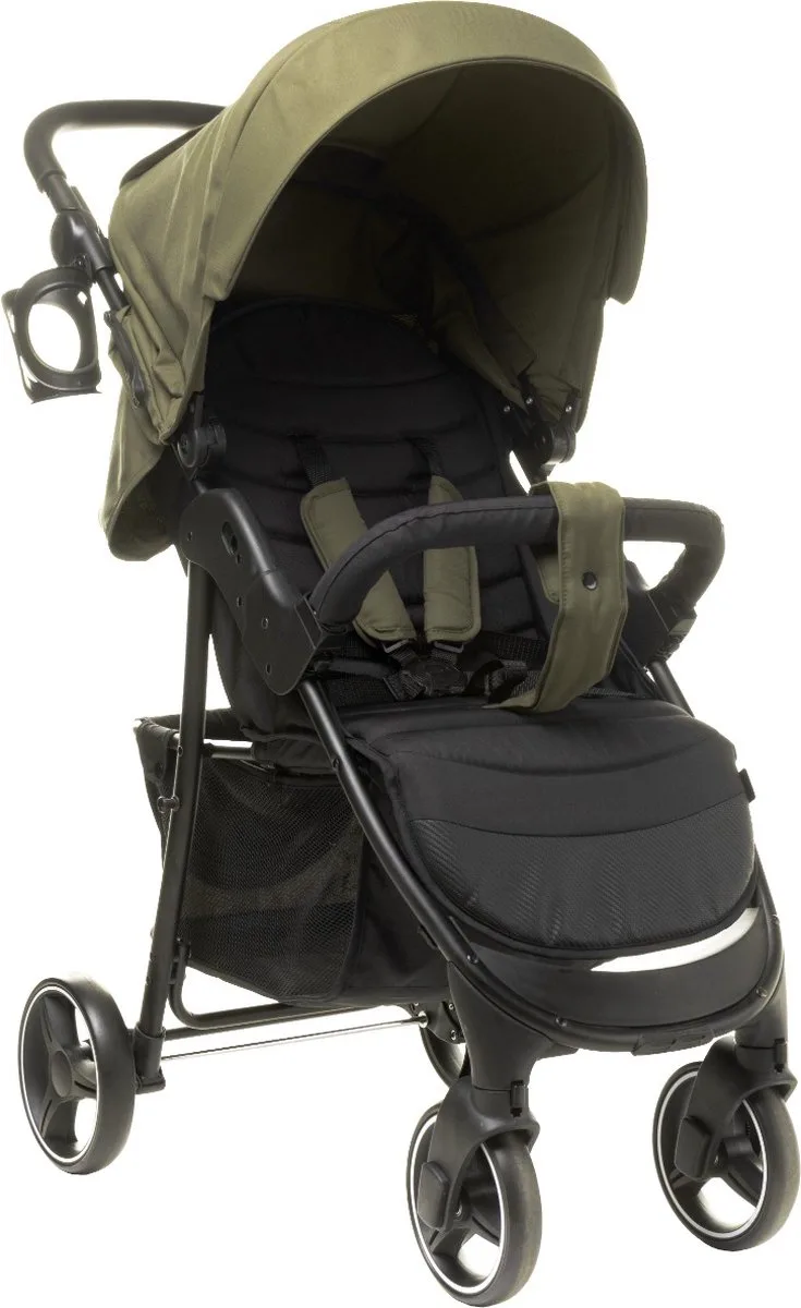 Rapid XXIV Khaki Wandelwagen van 4Baby in Zwart, kaki – productfoto