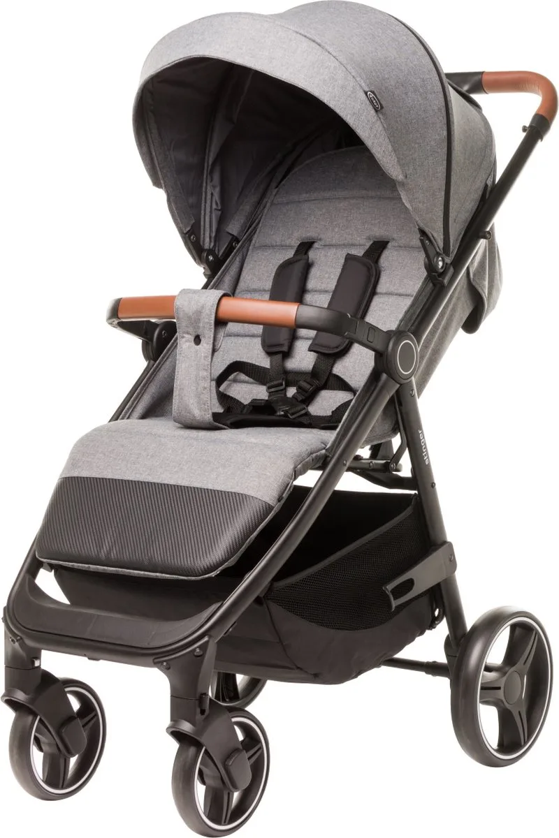 Stinger XXIII Melange Grey Wandelwagen van 4Baby in Grijs – productfoto