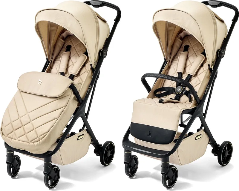 X-RAY kinderwagen zandbeige - compact en licht van gewicht by 4Baby – product photo