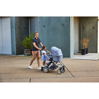 Buggy-Board Kiddy Ride On 2 für Avus, Avus Air, Mint, Okini, Salsa 4, Salsa 4 Air, Turbo 4, Turbo 6, Turbo 4T, Condor 4, Condor 4 Air,... by ABC Design in Black – product photo 2 of 3