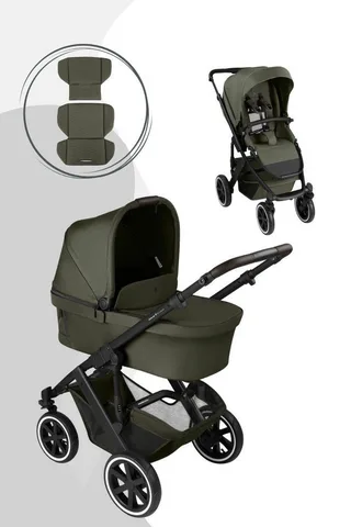 Kombi-Kinderwagen Salsa 5 Air Kombikinderwagen, Ab Geburt bis ca. 4 Jahre, Babywanne und Sitzeinheit by ABC Design in Green – product photo 1 of 3