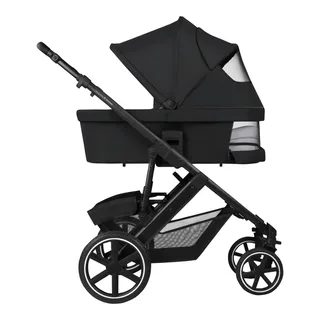 Kombi-Kinderwagen Salsa Core - Ink, 3in1 Kinderwagen Buggy Set mit Babywanne, Babyschale Calla & Sportsitz von ABC Design in Schwarz – Produktfoto 2 von 3