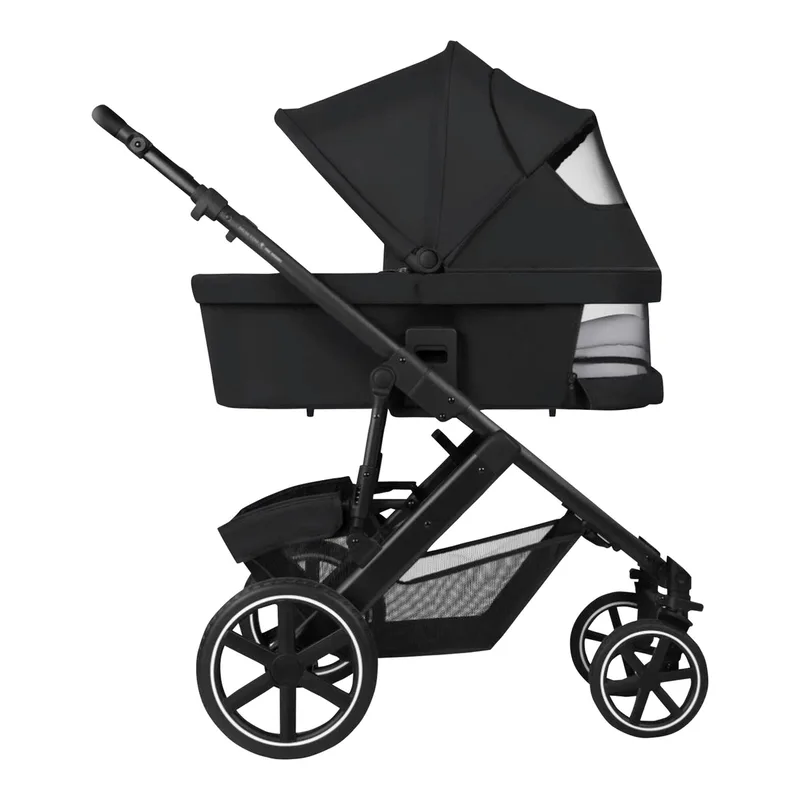 Kombi-Kinderwagen Salsa Core - Ink, 3in1 Kinderwagen Buggy Set mit Babywanne, Babyschale Calla & Sportsitz von ABC Design in Schwarz – Produktfoto 2 von 3