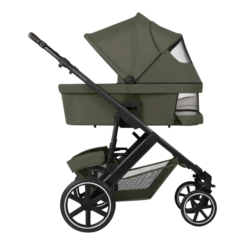 Kombi-Kinderwagen Salsa Core - Olive, 3in1 Kinderwagen Buggy Set mit Babywanne, Babyschale Calla & Sportsitz von ABC Design in Grün – Produktfoto 2 von 3