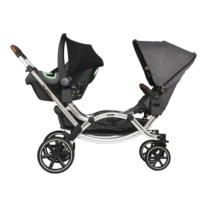 Kombi-Kinderwagen von ABC Design in Schwarz – Produktfoto 3 von 3