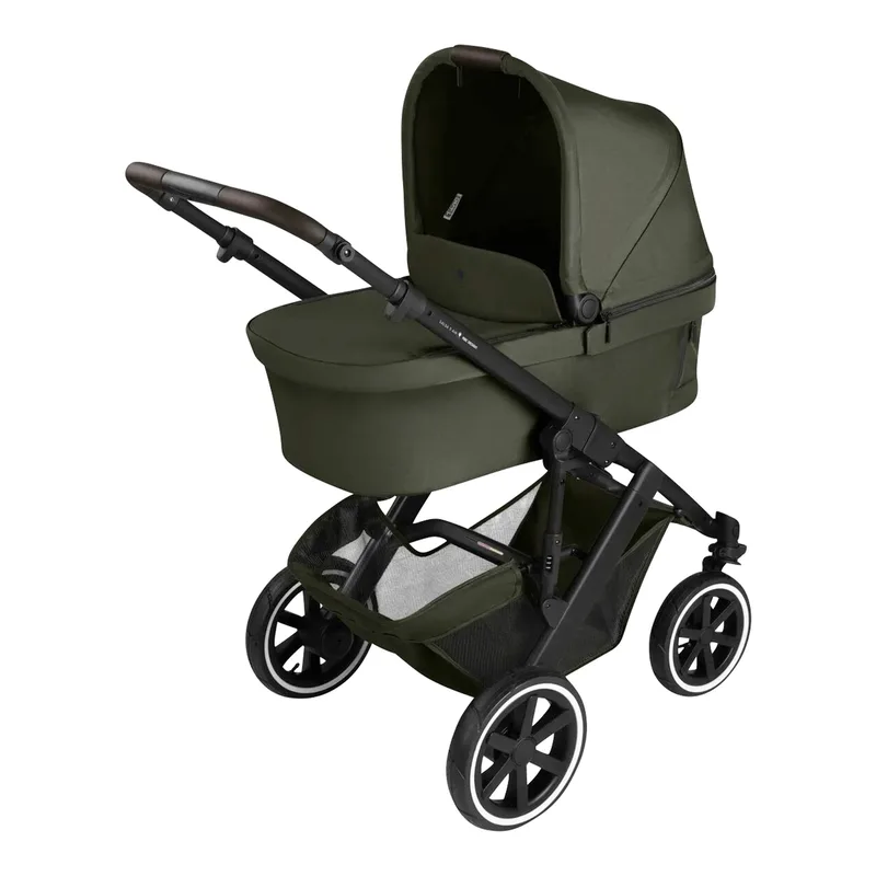 Kombikinderwagen Salsa 5 Air inkl. Babyschale Pebble 360 Pro 2 by ABC Design in Oliv, 95,5 × 63 × 118 mm – product photo 1 of 3