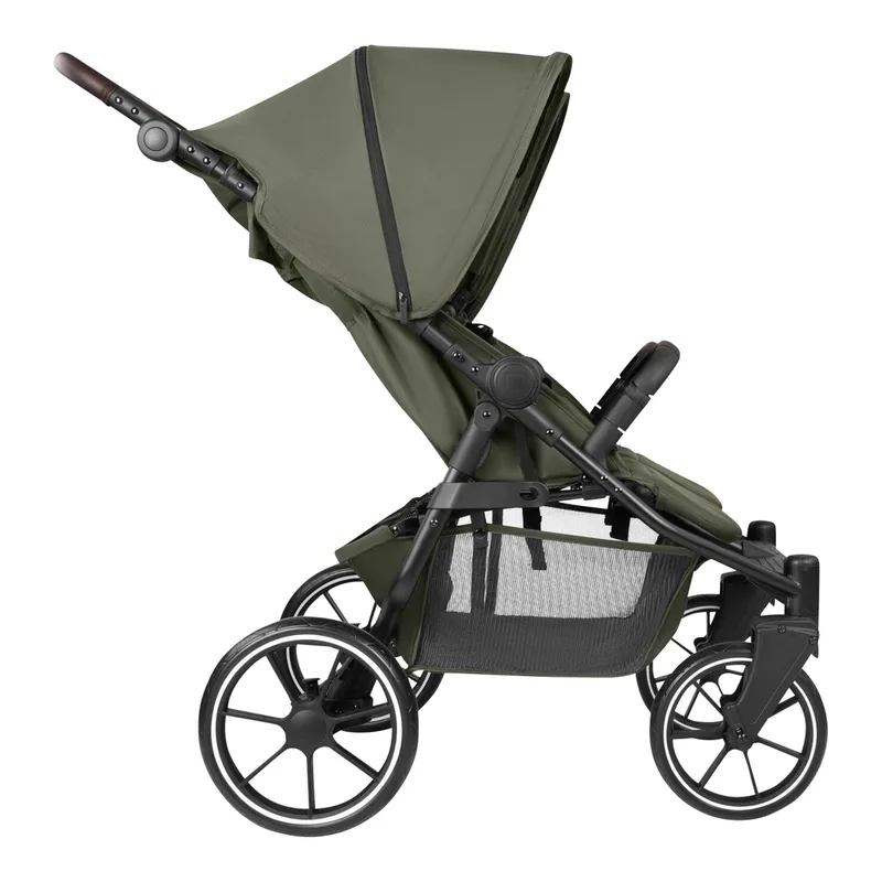 Zwillings- und Kinderwagen Geschwisterwagen Bayamo von ABC Design in Grün, 105,5 × 76,5 × 105 mm – Produktfoto