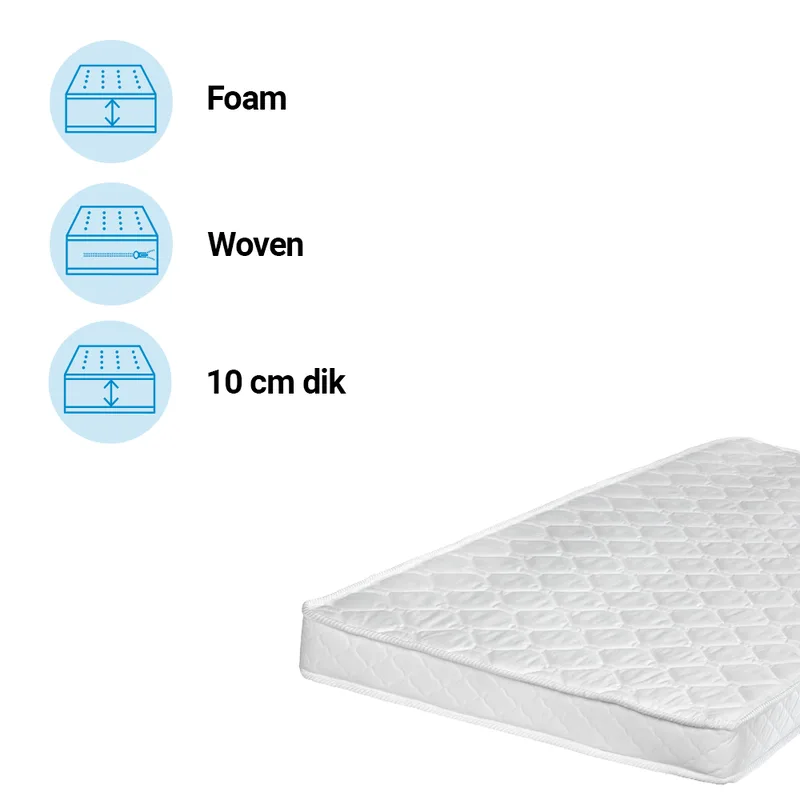 Matras Eenpersoons Best Sleep 90x190 Comfort Plus van ABZ Matrassen – productfoto