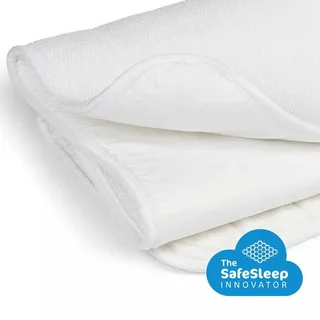 AeroSleep® 3D matrasbeschermer - 140 x 70 cm - voor babybed, ledikant & wieg från Aerosleep i Vit – produktbild 3 av 6