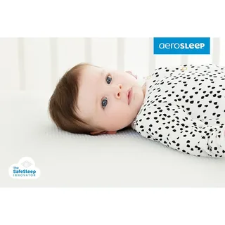 AeroSleep® 3D matrasbeschermer - 200 x 90 cm - voor babybed, ledikant & wieg by Aerosleep in White – product photo 6 of 6