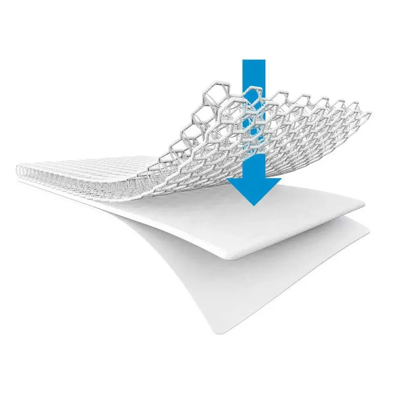AeroSleep® 3D matrasbeschermer - 90 x 40 cm - voor babybed, ledikant & wieg van Aerosleep in Wit – productfoto 6 van 6