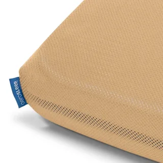 hoeslaken - voor babybed, ledikant & wieg - 120 x 60 cm - Cookie by Aerosleep in Cookie – 120 × 60 cm – product photo 3 of 4