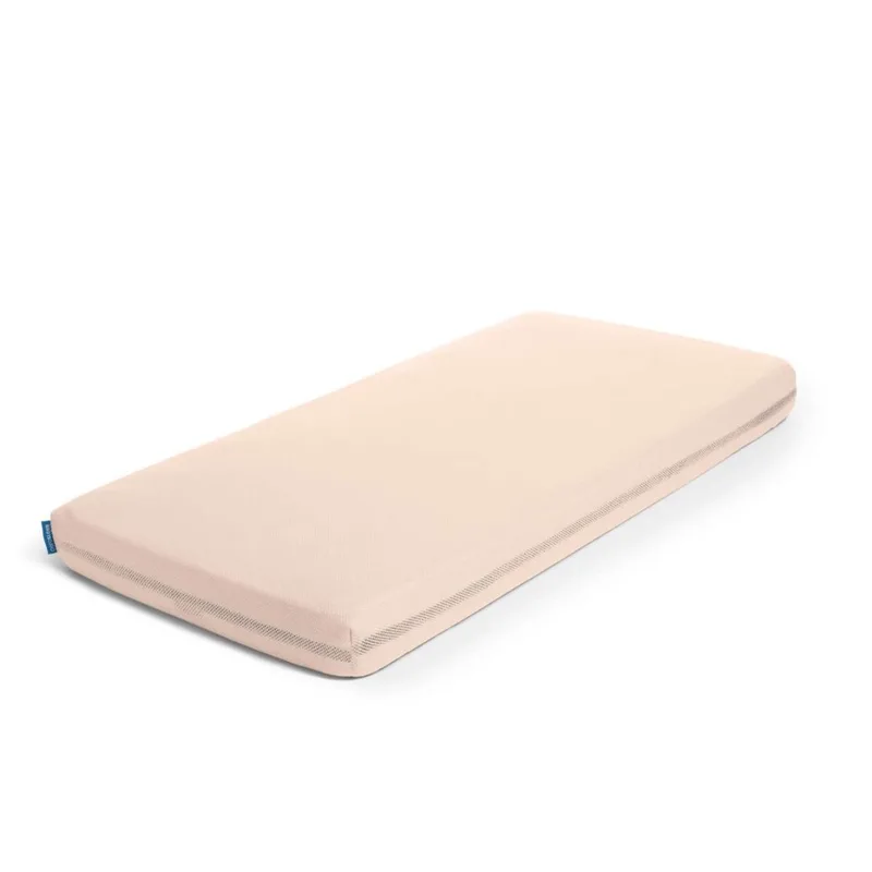 hoeslaken - voor babybed, ledikant & wieg - 120 x 60 cm - Peach från Aerosleep i Perzik – 120 × 60 cm – produktbild 4 av 4