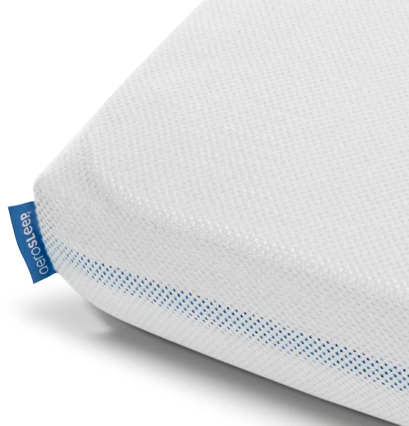 hoeslaken voor Premium babymatras - 120 x 60 cm - White by Aerosleep in Wit – 120 × 60 cm – product photo 1 of 4