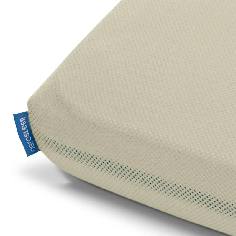 Hoeslaken Wieg Aerosleep 40x80 Olive by Aerosleep – product photo