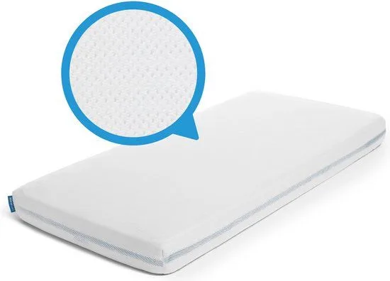 Hoeslaken Wieg Aerosleep 50x100 Wit by Aerosleep – product photo 3 of 4