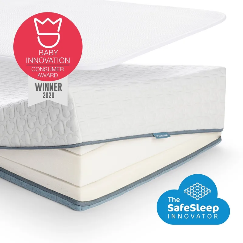 Pack Premium: Matras En 3D Matrasbeschermer | Matras voor Babybed - 120X60 CM van Aerosleep – productfoto 3 van 4