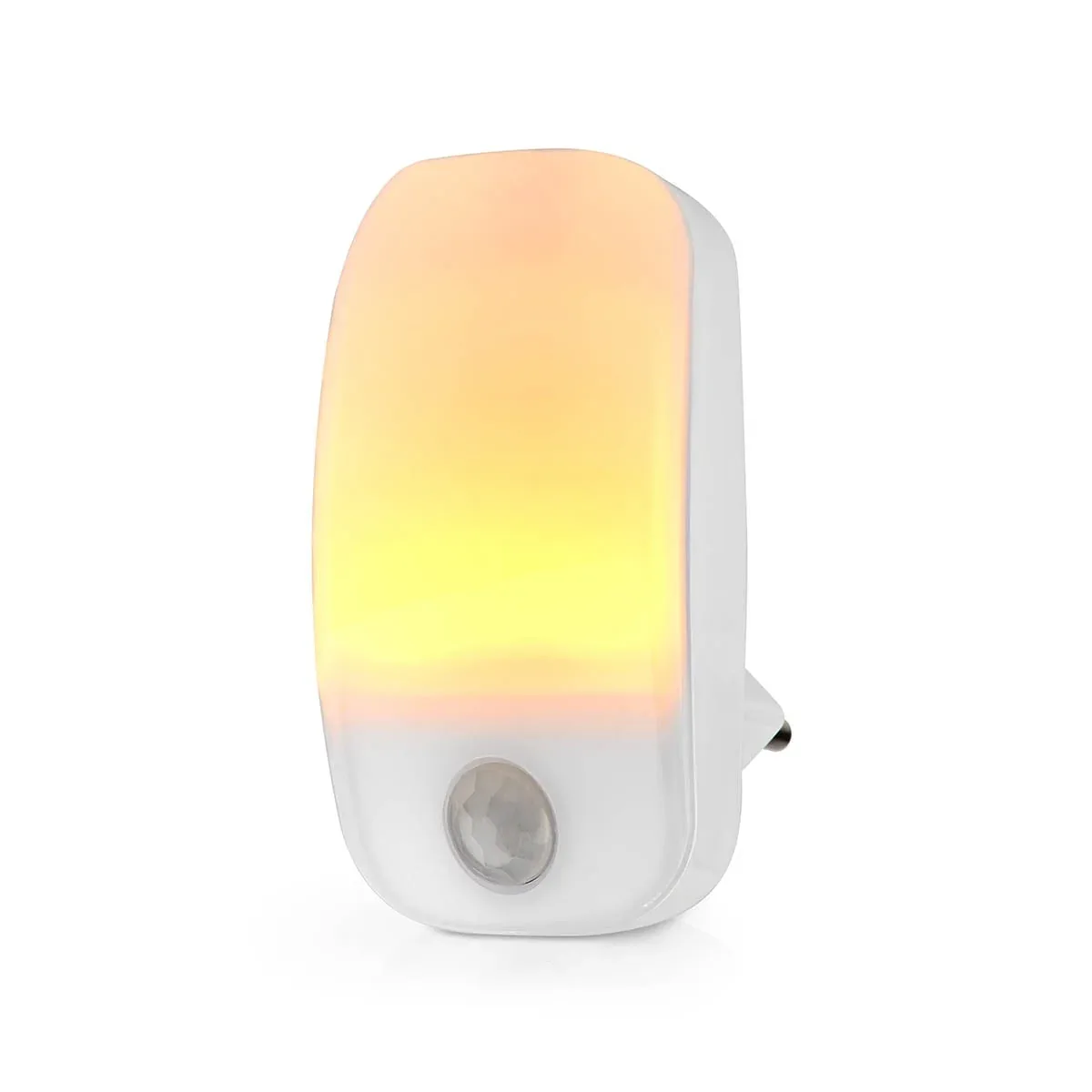 ANV19 - LED-nachtlampje met bewegingssensor en dag-/nachtsensor - Warmwit licht - Wit van Alecto – productfoto