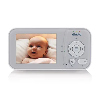 Babyfoon met Camera - Core Collection - 2,8 inch Scherm - Uitbreidbaar tot 2 camera's - Nachtlampje - DVM2028 - Wit von Alecto in DVM2028 – Wit – Produktfoto 2 von 4