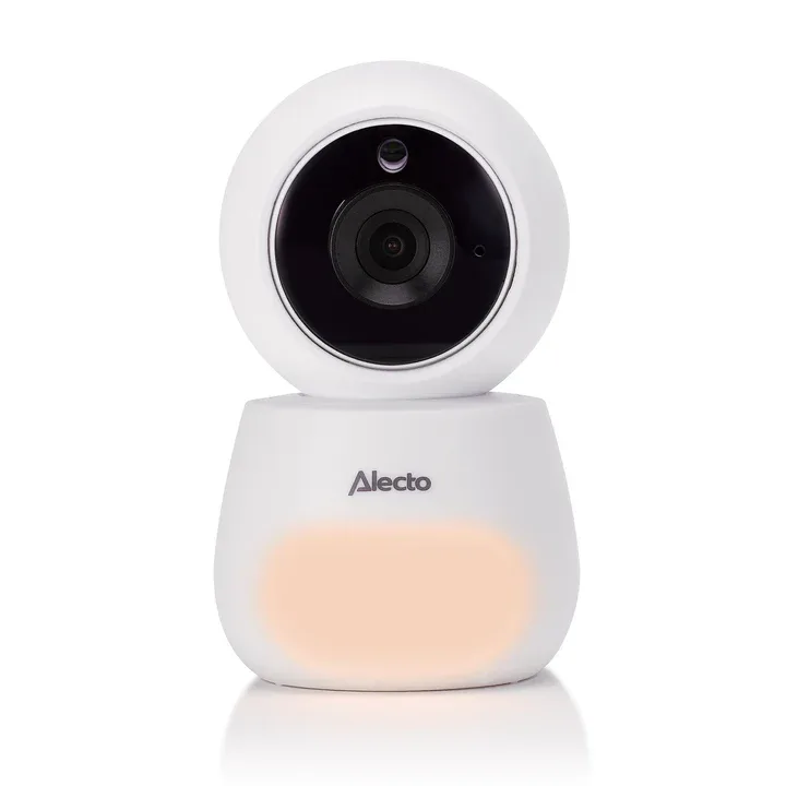 Babyfoon met Camera - Pro Collection - HD Camera - Groot 5 inch Scherm - Op afstand bestuurbaar - Uitbreidbaar tot 4 camera's - Nachtlampje - DVM2050 - Wit by Alecto in DVM2050 – Wit – product photo 2 of 4