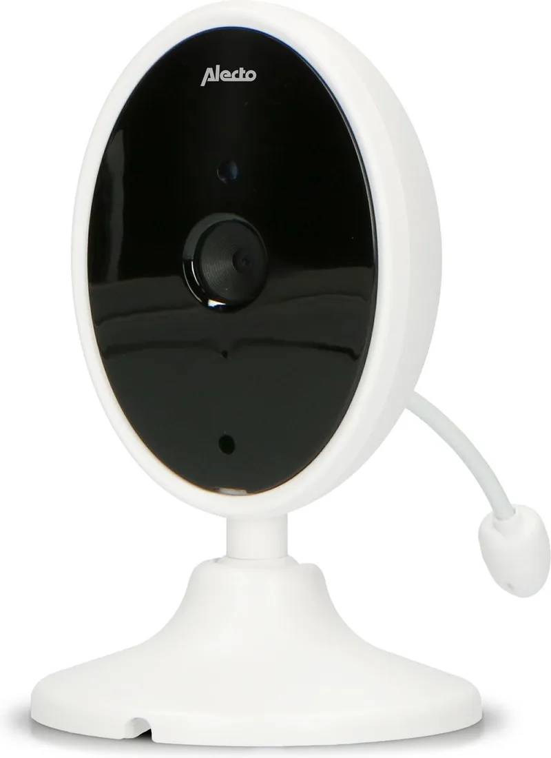 Babyfoonuitbreiding - DVM-140C - Extra camera Alecto Babyfoon DVM-140 fra Alecto i Wit – produktbillede