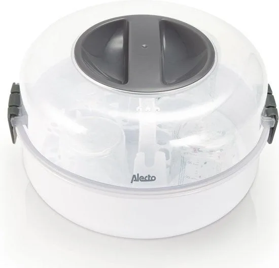 BW-04 - Magnetron en Fles Sterilisator - Wit von Alecto in Wit – BW-04 – Produktfoto 3 von 4