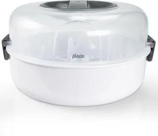 BW-04 - Magnetron en Fles Sterilisator - Wit von Alecto in Wit – BW-04 – Produktfoto 2 von 4