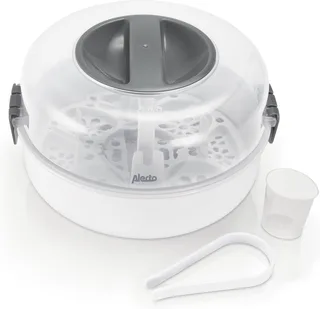 BW-04 - Magnetron en Fles Sterilisator - Wit von Alecto in Wit – BW-04 – Produktfoto 1 von 4