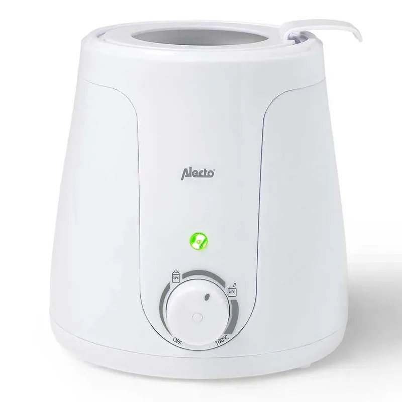 BW-70 - Flessenwarmer geschikt voor ieder flesje en potje - Snel en gemakkelijk in gebruik - Wit by Alecto in Wit – BW-70 – product photo 5 of 6