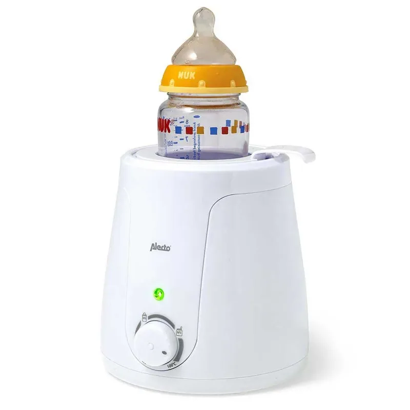 BW-70 - Flessenwarmer geschikt voor ieder flesje en potje - Snel en gemakkelijk in gebruik - Wit by Alecto in Wit – BW-70 – product photo 2 of 6