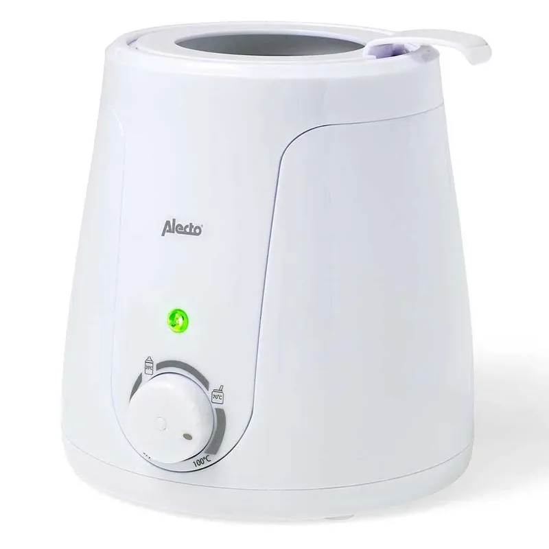 BW-70 - Flessenwarmer geschikt voor ieder flesje en potje - Snel en gemakkelijk in gebruik - Wit by Alecto in Wit – BW-70 – product photo 4 of 6