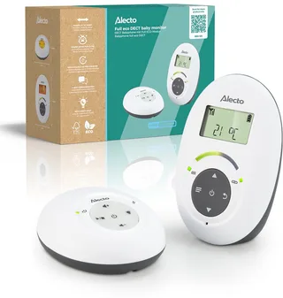 DBX-125 - Full Eco DECT Babyfoon met Display - Wit by Alecto in Wit – DBX-125 – product photo 1 of 4