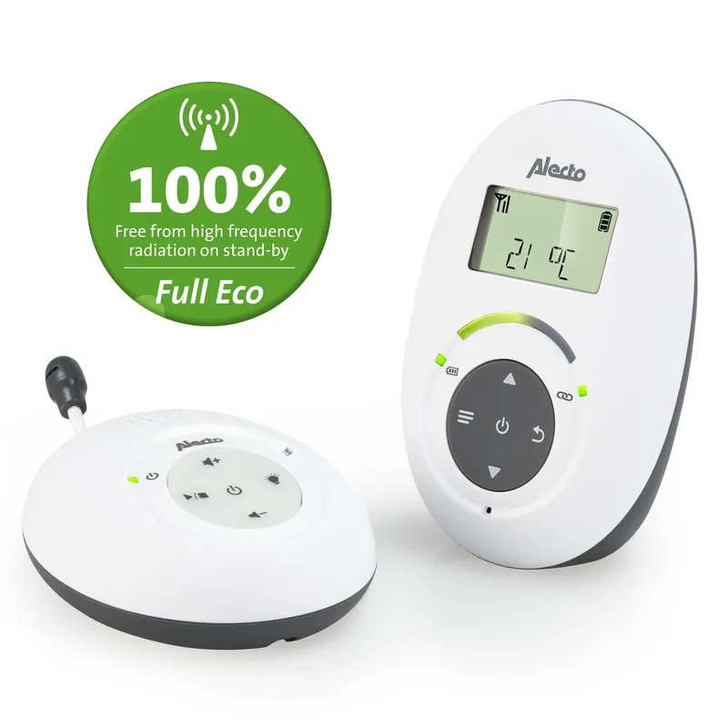 DBX-125 - Full Eco DECT Babyfoon met Display - Wit by Alecto in Wit – DBX-125 – product photo 3 of 4
