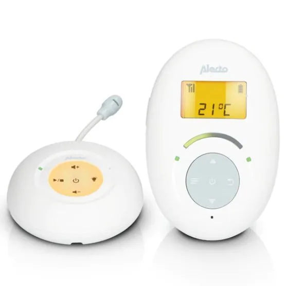 DBX120 - Full Eco DECT Babyfoon - Babyfoon zonder Camera - Wit by Alecto in Wit – DBX120 – product photo 4 of 4