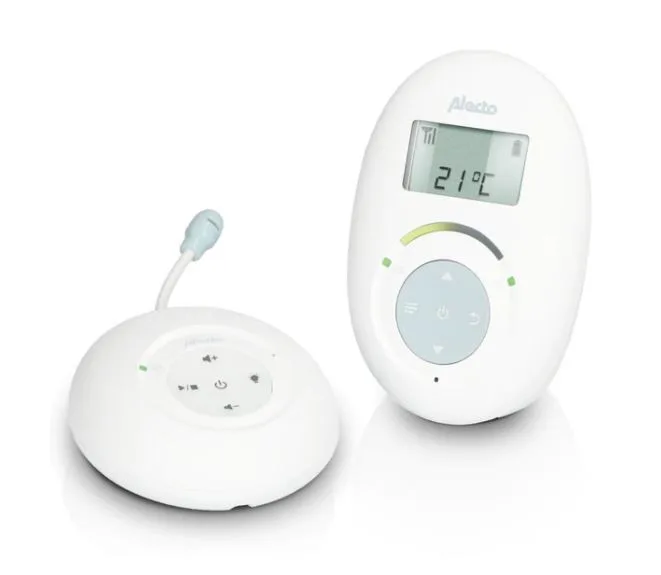 DBX120 - Full Eco DECT Babyfoon - Babyfoon zonder Camera - Wit by Alecto in Wit – DBX120 – product photo 3 of 4